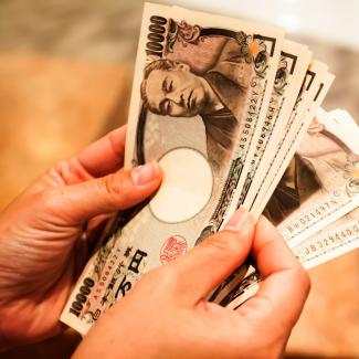 JPy Japanese Yen cash notes
